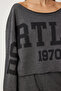 Anthracite Printed Women's Tracksuit Set - FN03288 - 4