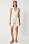 Linen Cream Vest and Shorts Set - FN03293 - 3
