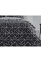 Ranforce Polka Duvet Cover Set Double - Anthracite - 3