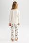 Disney Mickey & Minnie Girl's Long Sleeve Pajama Set - A8781a823au - 5