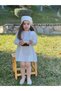 Organic Muslin Embroidered Bohemian Dress Daisy 1-10 Years Ecru - 6