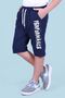 Performance Printed Boy's Navy Blue Capri - 2