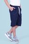 Performance Printed Boy's Navy Blue Capri - 3