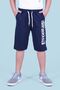 Performance Printed Boy's Navy Blue Capri