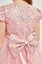 FLUFFY SKIRT SEQUINED GIRL'S DRESS - 8