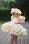Special Design Girl's Dress with Hat, Short Girl's Dress, Children's Evening Dress with Accessories - 5