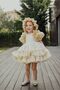 Special Design Girl's Dress with Hat, Short Girl's Dress, Children's Evening Dress with Accessories - 4