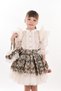 Double Suit with Polka Dot Skirt and Shirt, Girl's Graduation Dress, Girl's Vintage Set - 8