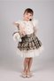 Double Suit with Polka Dot Skirt and Shirt, Girl's Graduation Dress, Girl's Vintage Set - 7