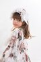 Special Design Girl's Long Dress, Vintage Girl's Dress, Evening Dress with Necklace and Hair Accessories - 6