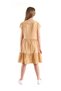 Kids Girl's Buttoned Collar Embroidered Dress Trendy Cotton Ak2523 - 8