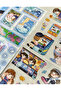 Cute Dessert Shop Transparent Blue 6 Sheets 60 Pieces Sticker Set/Label/Sticker/Bullet Journal - 6