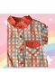 3/6/9 Months Baby Romper - Woven, Front Button and Pocket, Bottom Snaps - 8