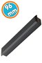 Black Plastic Handle - Furniture, Kitchen Drawer, Cabinet Doors (96 Mm-9.6 cm)