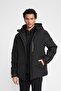 Fit Water Repellent Slim Fit Hooded Zippered Coat - A3109Ax23Wn - 4
