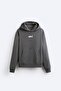 Unisex Oversize Sweatshirt Hoodie Shark Printed Smoked – Hooded, Kangaroo Pocket, 3 Threaded Straps - 6