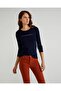 Crew Neck Benetton Written Sweatshirt