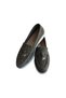 Genuine Leather Beige Suede Women's Loafer Shoes – Comfortable Daily Moccasin Flats with Bow Detail - 7