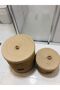 Wicker, 2-Piece, Bathroom Basket Set, Bohemian Style Bathroom Set, Nordic Style/Basket/40X35 - 3