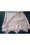 Handmade Needle Embroidered Prayer Cover Dowry Holder Mevlüt Headscarf Crepe Fabric 140X70 cm - 4