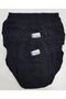 Black 100% Cotton 5 Pieces Men's Slip Panties - 3