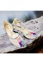 Transparent Elsa Thick Heeled Girls' Shoes