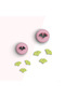 Gingko Leaf Mini Polymer - Clay, Jewelry and Candy Molds, Ceramic No:245