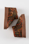 Women's Brown Ethnic Patterned Suede Laceless Boots - 8