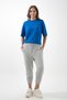 Comfort 3-Stripes Elastic Waist and Ankle Elastic Cordoned Sweatpants
