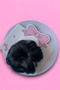 Black Color Hair Detailed Side Buckle - 2