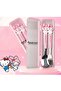 My Melody Sanrio Melody Mole - مجموعة التغذية المعبأة في صندوق كاواي