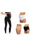 Women's Seamless Lightweight Corset Waist Adjustable Black Maternity Leggings 1aadet Maternity pants with Gift