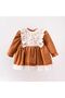 Baby Girl Front Skirt Güpür Valery Dress Gk6011