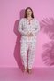 Seasonal Long Sleeve Large Size Pajama Set