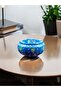 Ashtray with lid lace embossed pattern large size