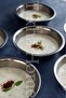 Stainless Steel Forged Patterned Soup Bowl 400 cc Set of 6 - 3