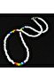 Handmade White Rainbow Rainbow Necklace Unisex - 2
