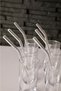 3 Pieces Cocktail Presentation Straw Glass Straw Heat Resistant Inclined 20cm Transparent Glass Straw Single - 7