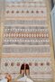 Cotton Kilim67 Multu Scandinavian Motifs Modern Decorative Fringed Washable Woven Rug - 3