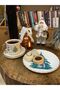 24 Carat Gold Embroidered Christmas Pine Snowman 100% Handmade Gift Double Cup 160 ml