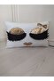 Velvet Cushion Cover with Eyelashes - 3