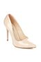 Women's Caramel Patent Leather Classic Heel Stiletto Evening Dress Office Heeled Shoes - 5