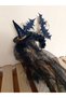 Halloween, Halloween Crown, Halloween Costume, Halloween Ornaments, Black Crown - 7