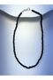 Women's Black Color Bead Necklace