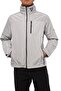 Sports Windbreaker Raincoat with Hidden Portable Bag on Hood Collar
