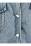 Oversized Regular Length Denim Jacket - 5