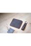 Hara 6 in 1 Real Leather Unisex Card Holder - Keychain Set with Money Compartment - Dark Brown - 6