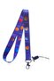 Planets Purple Card Strap Lanyard, Collar Strap Lanyard, Phone Strap and White Plastic Horizontal Card Holder - 2