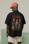Music Group Slipknot Printed Unisex Oversize Rock Metal T-Shirt