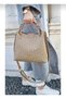 Women's Sand 5-Compartment Shoulder Bag
